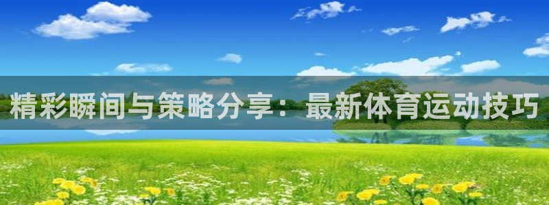 逐梦国际平台主管：精彩瞬间与策略分享：最新体育运动技巧